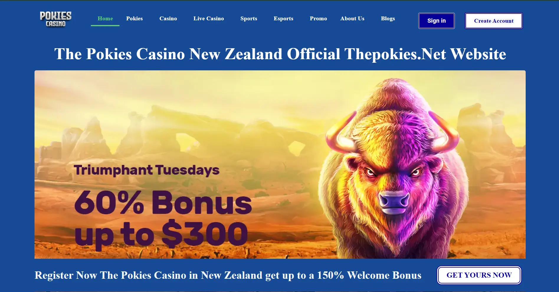 Pokies Casino Website - Igaming New Zealand