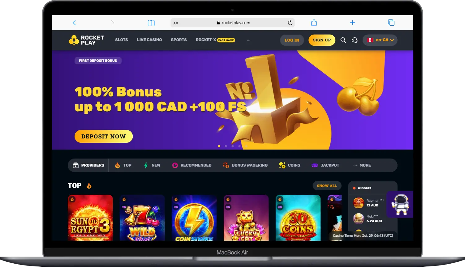 RocketPlay Casino Review - Igaming New Zealand