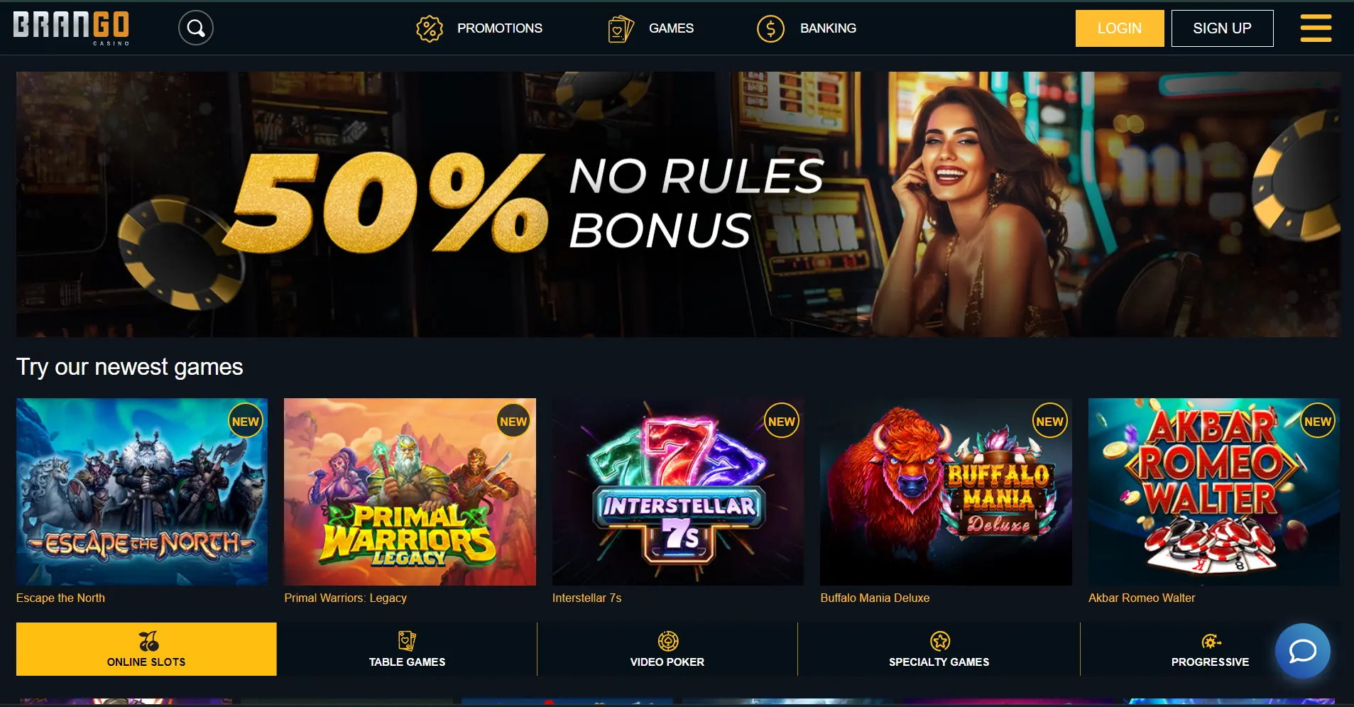 Brango Casino Website - Igaming New Zealand