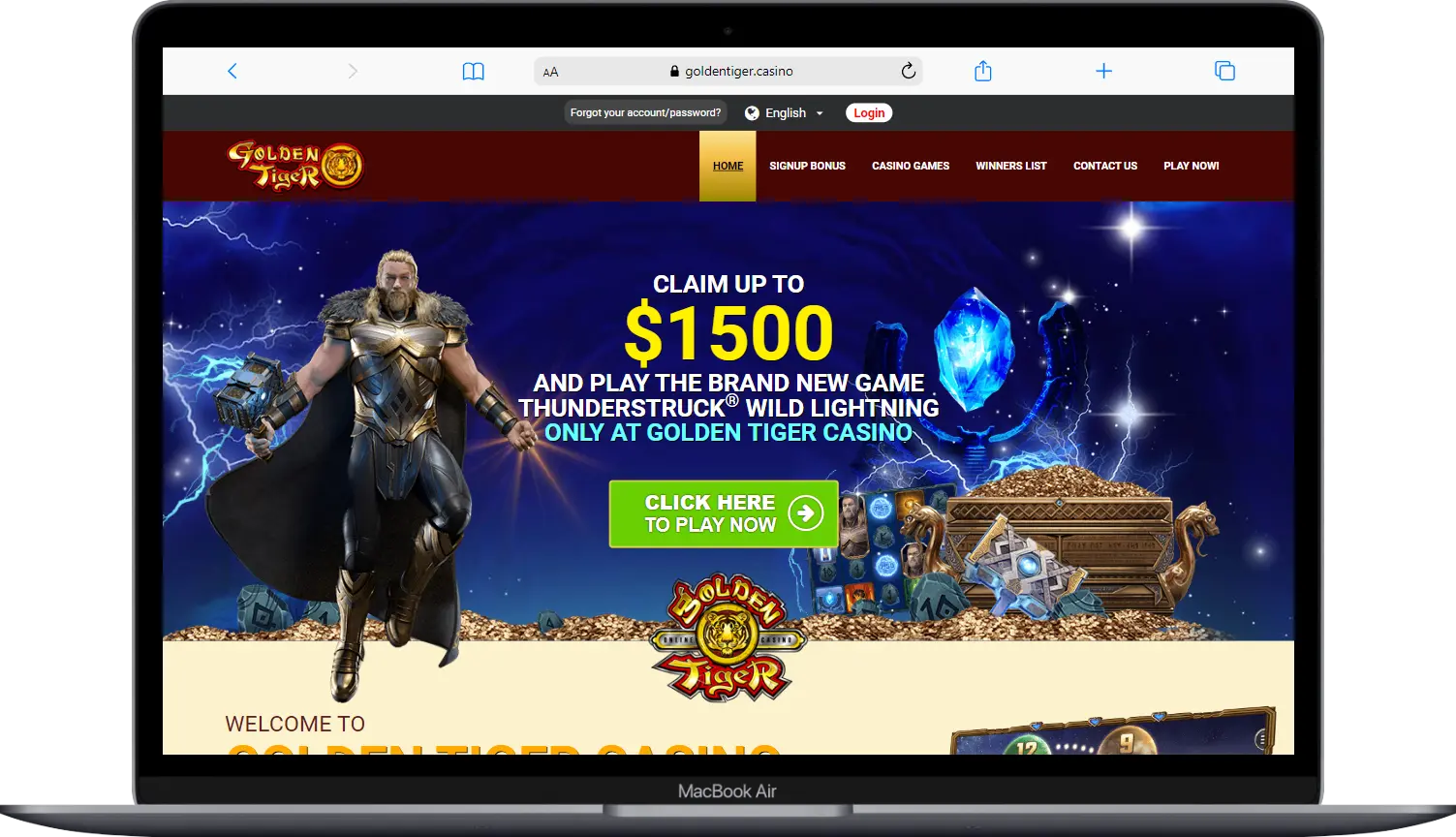 Golden Tiger Casino Review - Igaming New Zealand