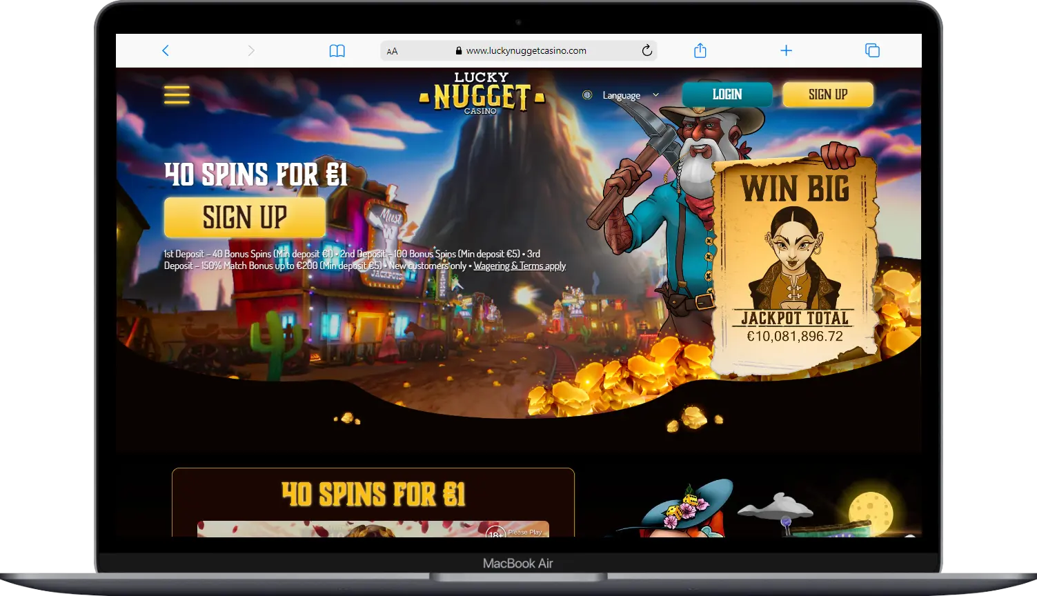 Lucky Nugget Casino Review - Igaming New Zealand