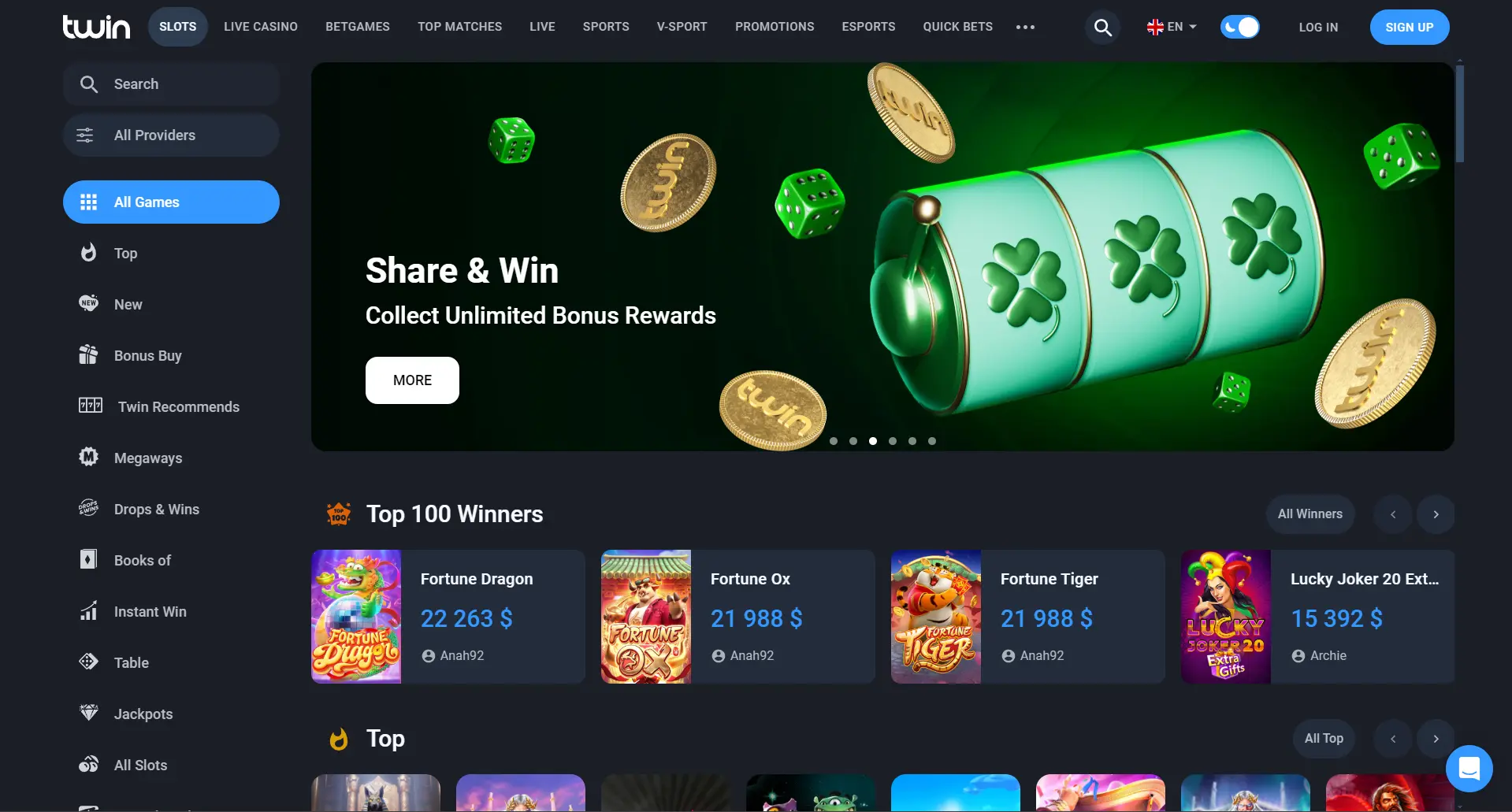 Twin Casino Website - Igaming New Zealand