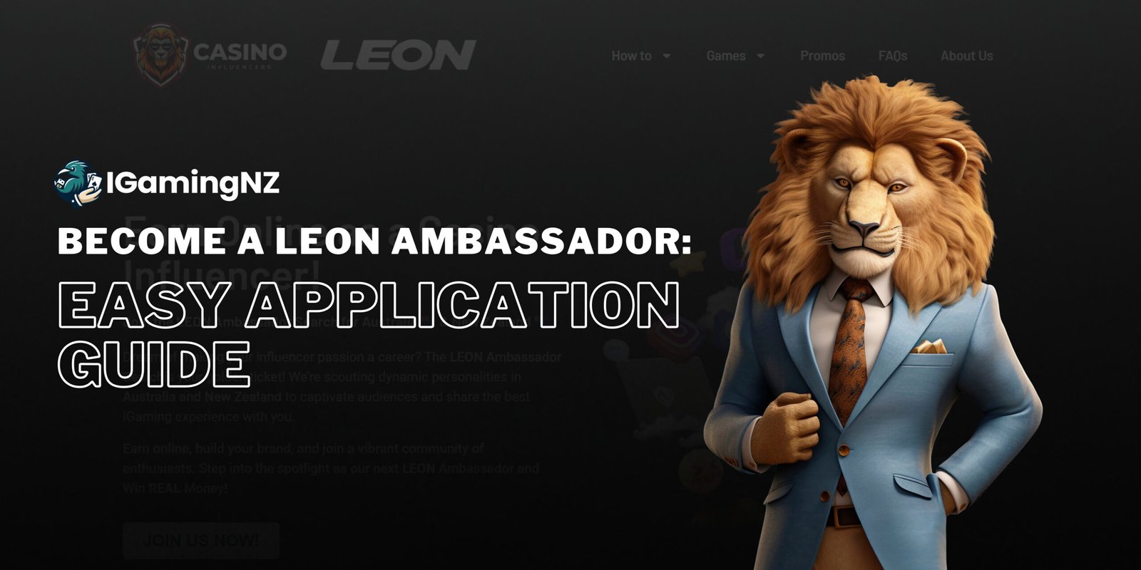 Become a LEON Ambassador Easy Application Guide