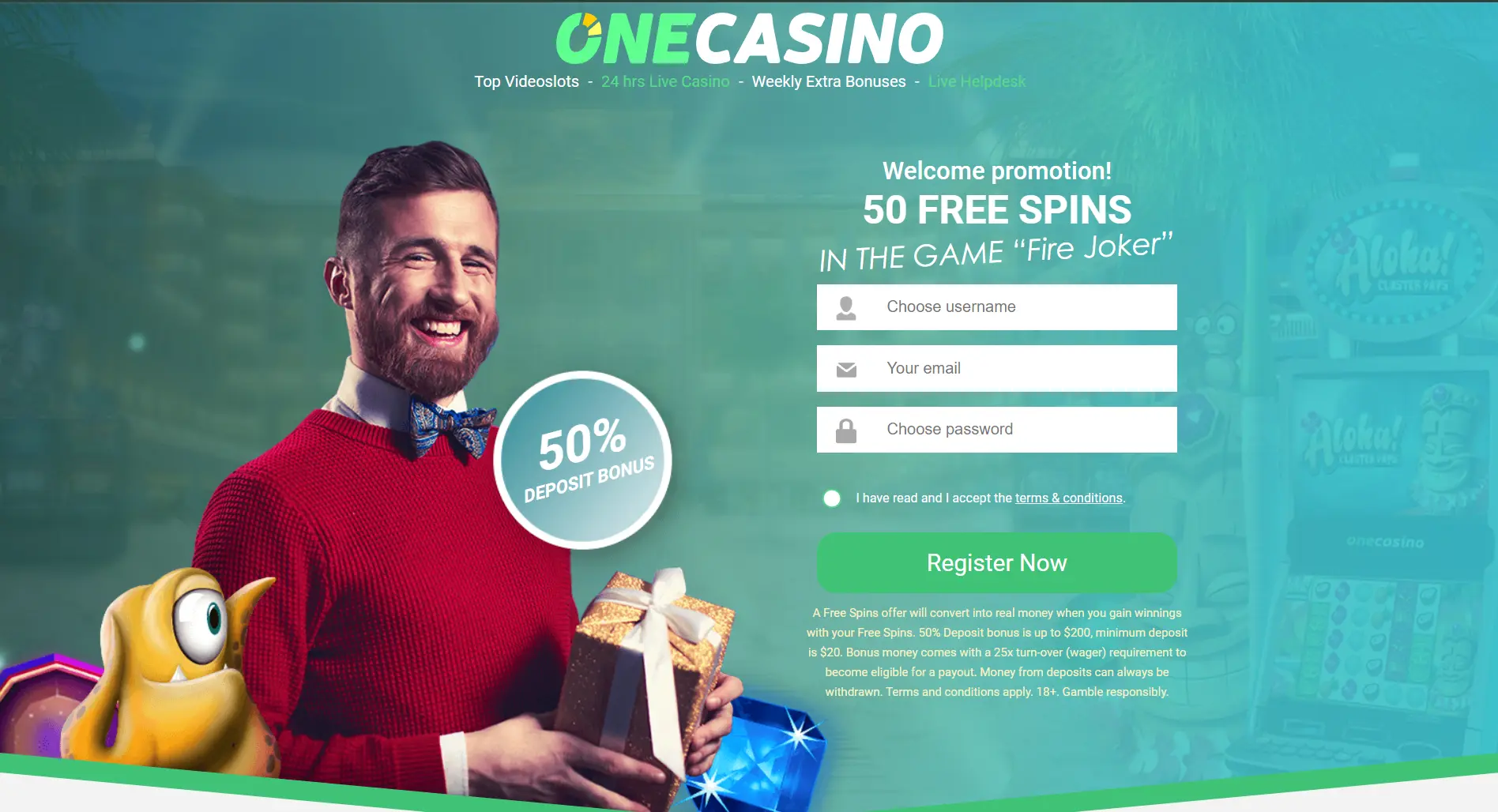 One Casino Website - Igaming New Zealand