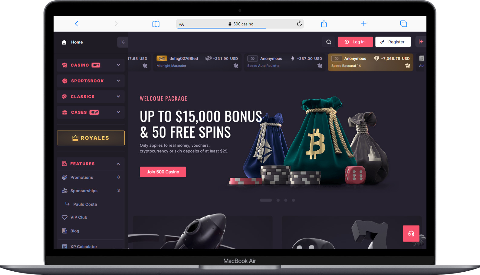 500 Casino Review - Igaming New Zealand