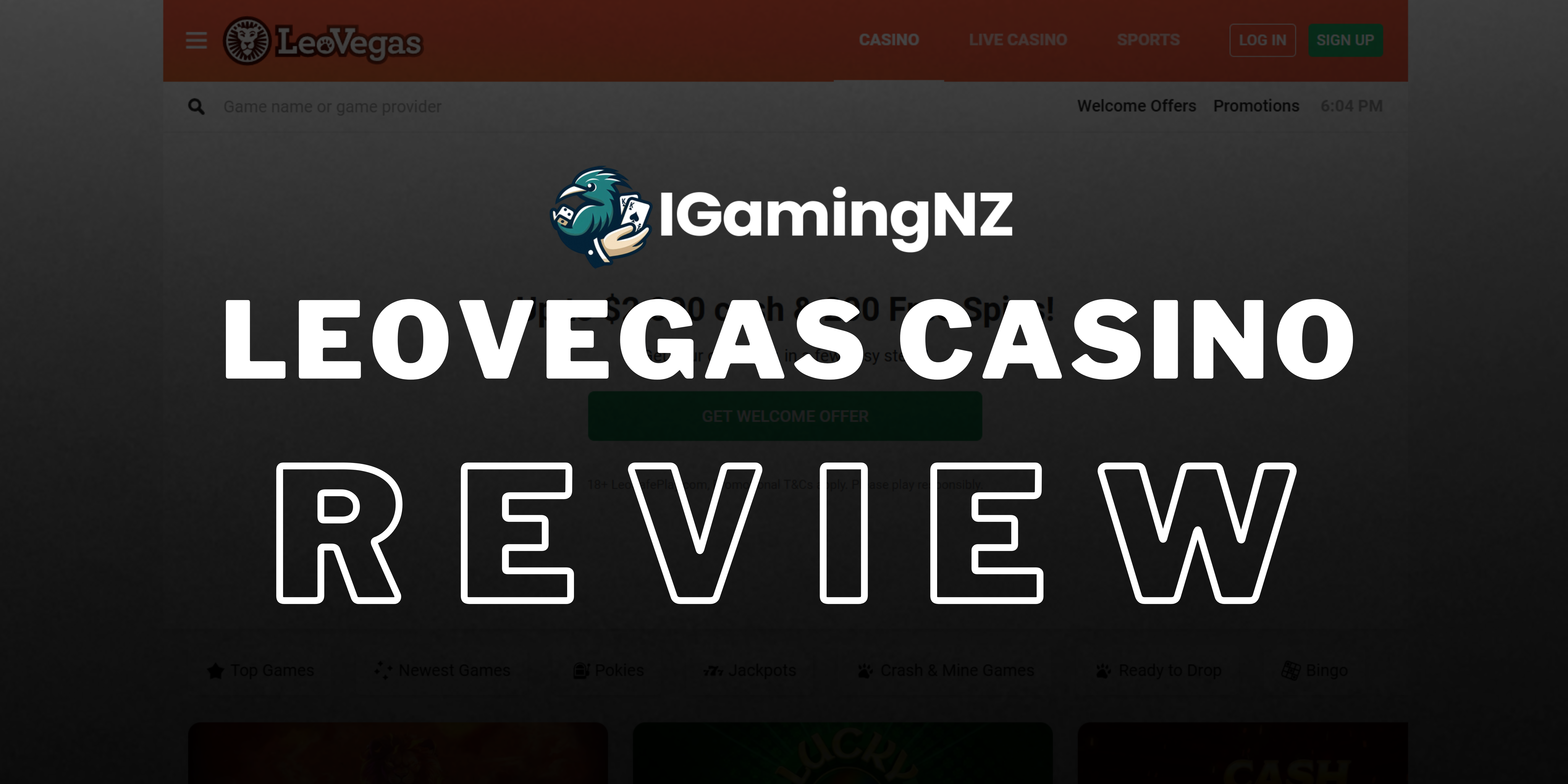 Leovegas CASINO Review at Igaming NZ