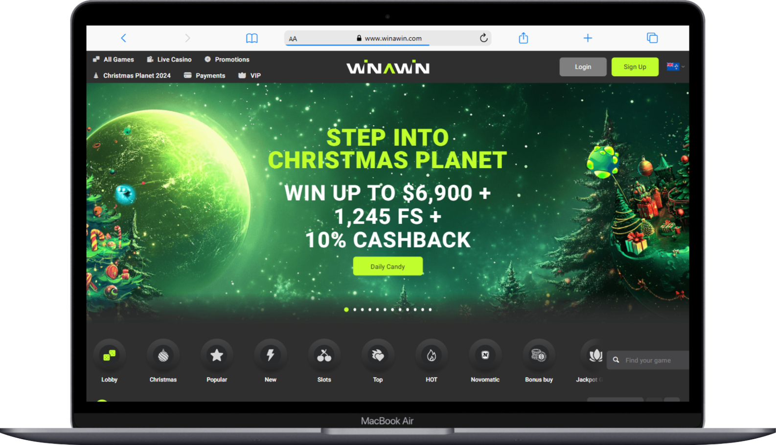 Winawin Casino Review - Igaming New Zealand