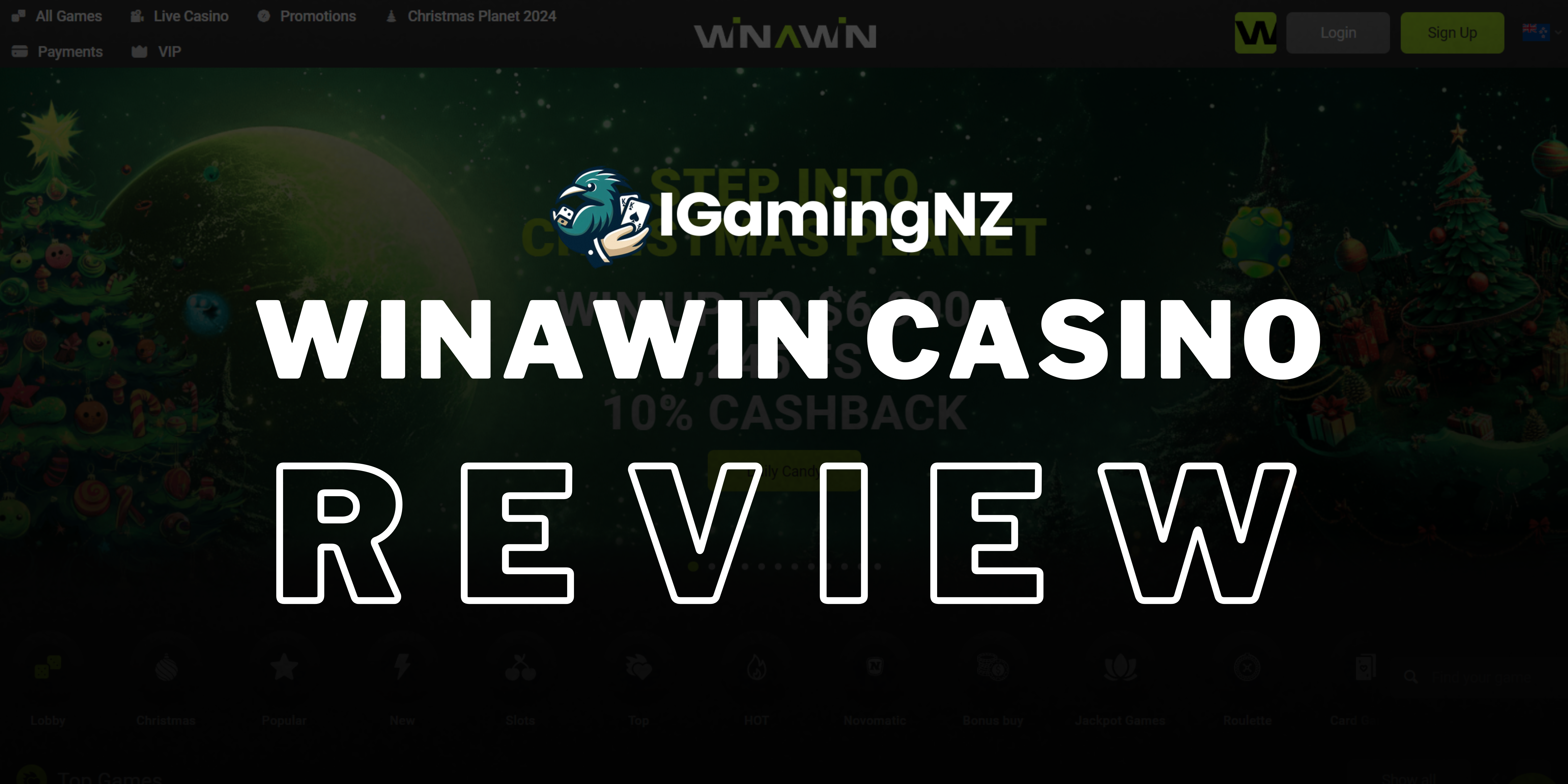 Winawin Casino Review at Igaming NZ