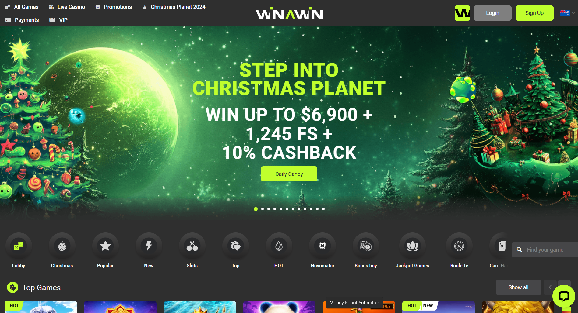 Winawin Casino Website